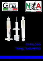 Catalogo ammortizzatori treni/tram/metro